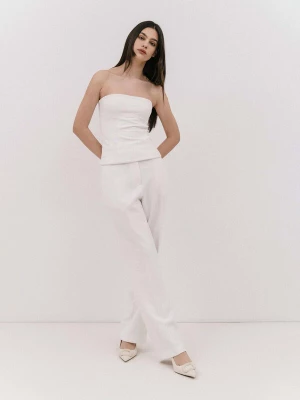 Obrázek produktu 4TAILORS Kalhoty bílá