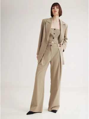 Obrázek produktu 4TAILORS Kalhoty 'Ember' béžová