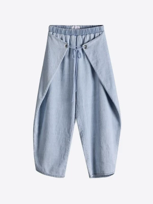 Obrázek produktu 4TAILORS Kalhoty modrá džínovina