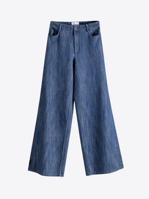 Obrázek produktu 4TAILORS Kalhoty modrá džínovina