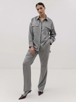 Obrázek produktu 4TAILORS Kalhoty šedá