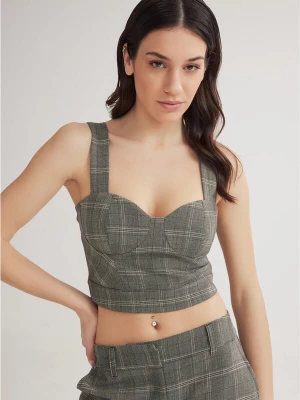 Obrázek produktu 4TAILORS Top šedý melír