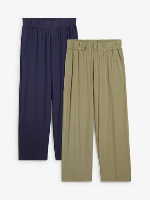 Obrázek produktu 7/8 kalhoty, High Waist (2 ks v balení) BonPrix