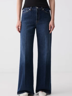 Obrázek produktu 7 FOR ALL MANKIND wide leg džíny dámské námořnická modř