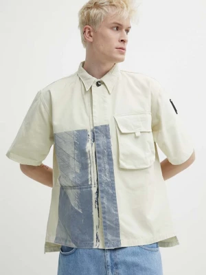 Obrázek produktu A-COLD-WALL* Bavlněná košile A-COLD-WALL* Strand Overshirt béžová