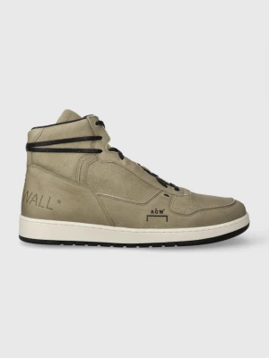 Obrázek produktu A-COLD-WALL* Semišové tenisky A-COLD-WALL* LUOL HI TOP zelená