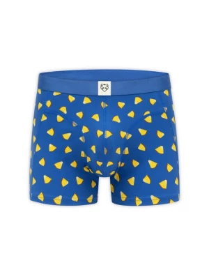 Obrázek produktu A-dam Boxerky 'Blue Pineapple Juice' modrá / světle hnědá / světle žlutá