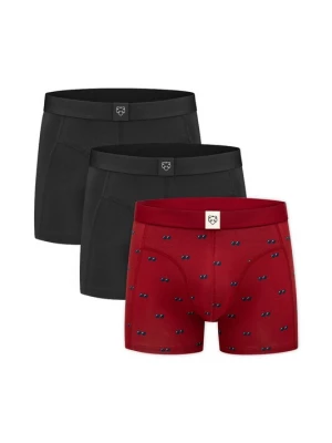 Obrázek produktu A-dam Boxerky červená / černá