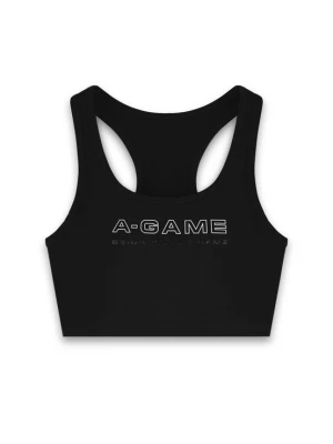 Obrázek produktu A-Game Sportovní podprsenka černá / bílá
