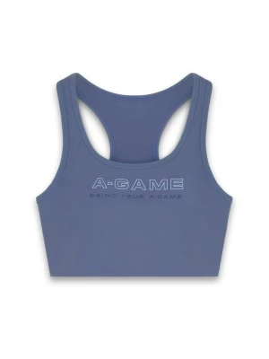 Obrázek produktu A-Game Sportovní podprsenka 'Frame' modrá / bílá