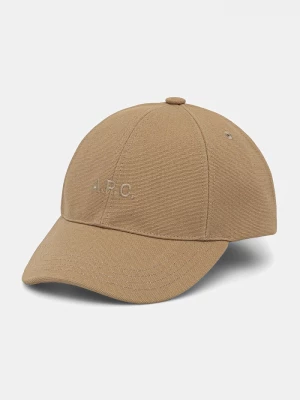 Obrázek produktu A.P.C. Bavlněná baseballová čepice A.P.C. casquette charlie béžová