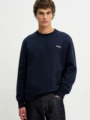 Obrázek produktu A.P.C. Bavlněná mikina A.P.C. Boxy Petit Vpc námořnická modř