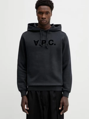 Obrázek produktu A.P.C. Bavlněná mikina A.P.C. Standard Grand Vpc černá