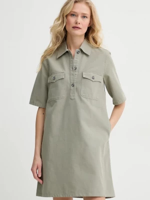 Obrázek produktu A.P.C. Bavlněné šaty A.P.C. robe selia zelená