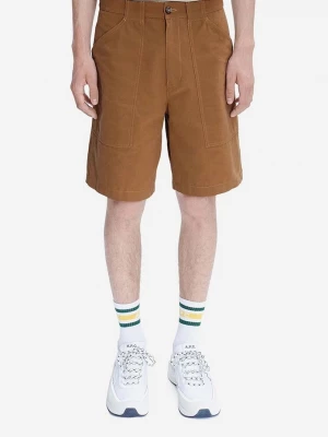 Obrázek produktu A.P.C. Bavlněné šortky A.P.C. Short Melbourne hnědá