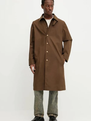 Obrázek produktu A.P.C. Bavlněný kabát A.P.C. mac arthur hnědá