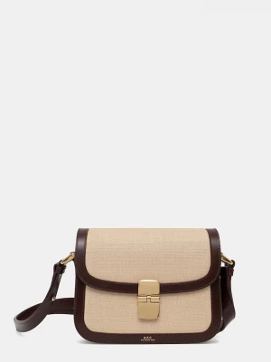 Obrázek produktu A.P.C. crossbody kabelka dámská SAC GRACE SMALL béžová