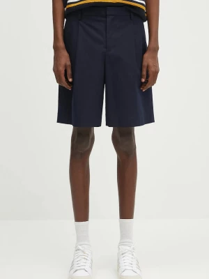 Obrázek produktu A.P.C. elegantní šortky pánské bavlněné short crew námořnická modř