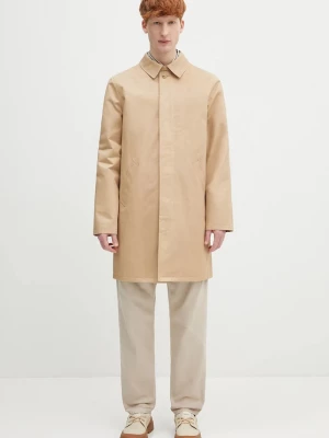 Obrázek produktu A.P.C. kabát pánský bavlněný Mac Ville béžová