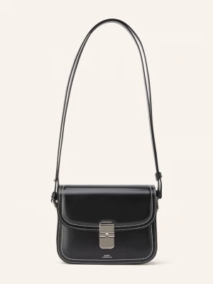 Obrázek produktu A.P.C. Kabelka Přes Rameno Grace Small černá / stříbrná