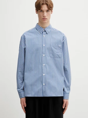 Obrázek produktu A.P.C. košile pánská bavlněná Malo Logo modrá
