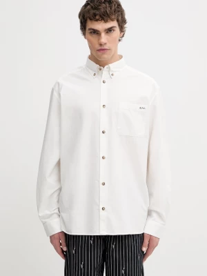Obrázek produktu A.P.C. košile pánská bavlněná Mateo Logo