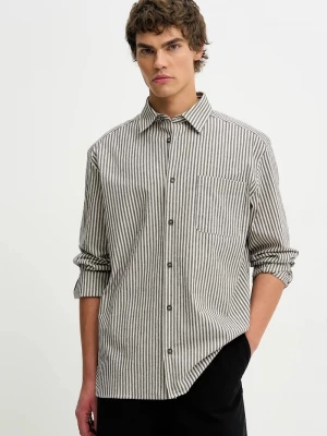 Obrázek produktu A.P.C. košile pánská bavlněná Surchemise Malo béžová