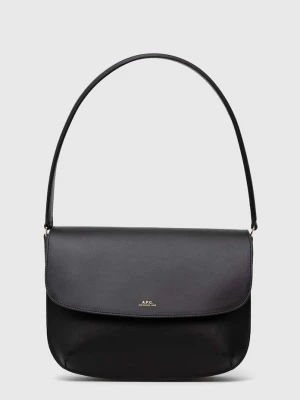 Obrázek produktu A.P.C. Kožená kabelka A.P.C. černá