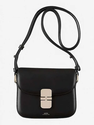 Obrázek produktu A.P.C. Kožená kabelka A.P.C. Sac Grace Mini PXBMW-F61515 černá