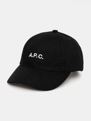 Obrázek produktu A.P.C. Kšiltovka A.P.C. casquette charlie černá