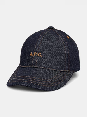 Obrázek produktu A.P.C. kšiltovka džínová CASQUETTE THAIS námořnická modř