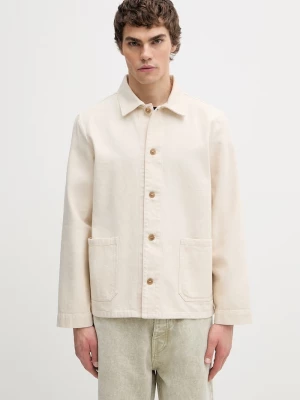 Obrázek produktu A.P.C. přechodová bunda pánská bavlněná Veste Kerlouan Brodee béžová