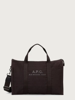 Obrázek produktu A.P.C. taška bavlněná gym bag recuperation hnědá