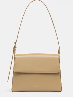 Obrázek produktu A.P.C. taška dámská kožená Sac Virginie Flap béžová