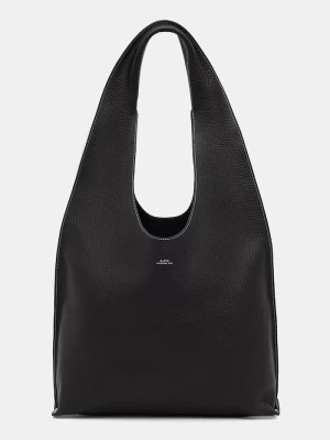 Obrázek produktu A.P.C. tote taška dámská kožená le neige clou černá