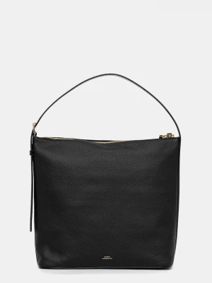 Obrázek produktu A.P.C. tote taška dámská kožená sac vera černá