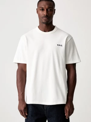 Obrázek produktu A.P.C. tričko pánské bavlněné t-shirt boxy petit vpc béžová