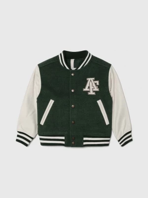 Obrázek produktu Abercrombie & Fitch Dětská bomber bunda Abercrombie & Fitch zelená