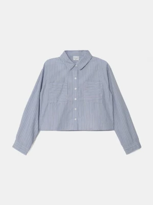 Obrázek produktu Abercrombie & Fitch Dětská košile Abercrombie & Fitch modrá