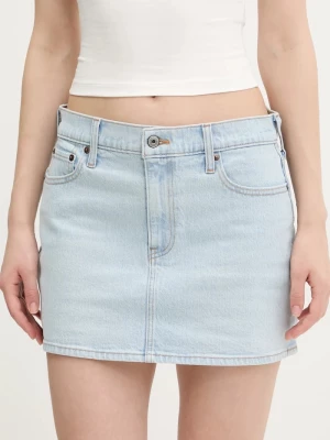 Obrázek produktu Abercrombie & Fitch Džínová sukně Abercrombie & Fitch modrá