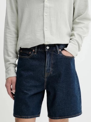 Obrázek produktu Abercrombie & Fitch Džínové šortky Abercrombie & Fitch námořnická modř