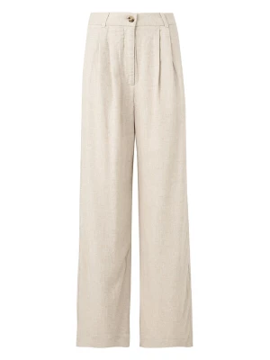 Obrázek produktu Abercrombie & Fitch Kalhoty se sklady v pase světle šedá