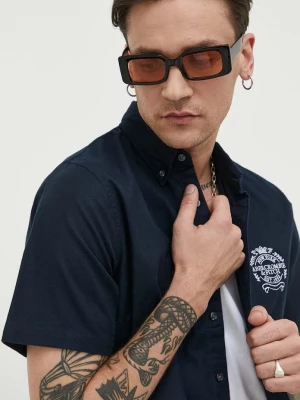 Obrázek produktu Abercrombie & Fitch Košile Abercrombie & Fitch námořnická modř