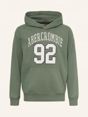 Obrázek produktu Abercrombie & Fitch Mikina S Kapucí zelená / bílá