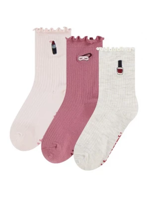 Obrázek produktu Abercrombie & Fitch Ponožky béžová / magenta / růže / černá