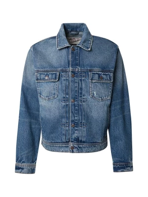 Obrázek produktu Abercrombie & Fitch Přechodná bunda modrá džínovina