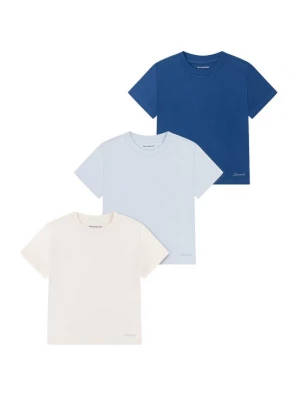 Obrázek produktu Abercrombie & Fitch Tričko béžová / námořnická modř / světlemodrá