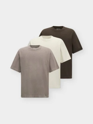 Obrázek produktu Abercrombie & Fitch Tričko krémová / tmavě béžová / tmavě hnědá