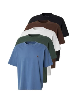 Obrázek produktu Abercrombie & Fitch Tričko modrá / hnědá / smaragdová / černá / bílá