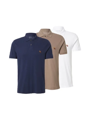 Obrázek produktu Abercrombie & Fitch Tričko námořnická modř / brokátová / bílá